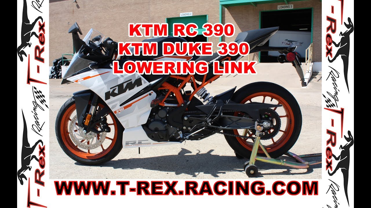 T-Rex Racing 2015-On KTM RC 390/ Duke 390 Lowering Link