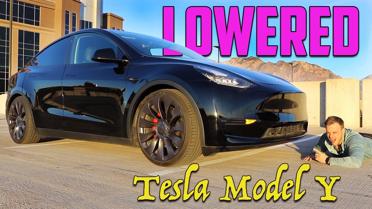 I Lowered My Tesla Model Y | (Fixing 3 Problems With The Car)