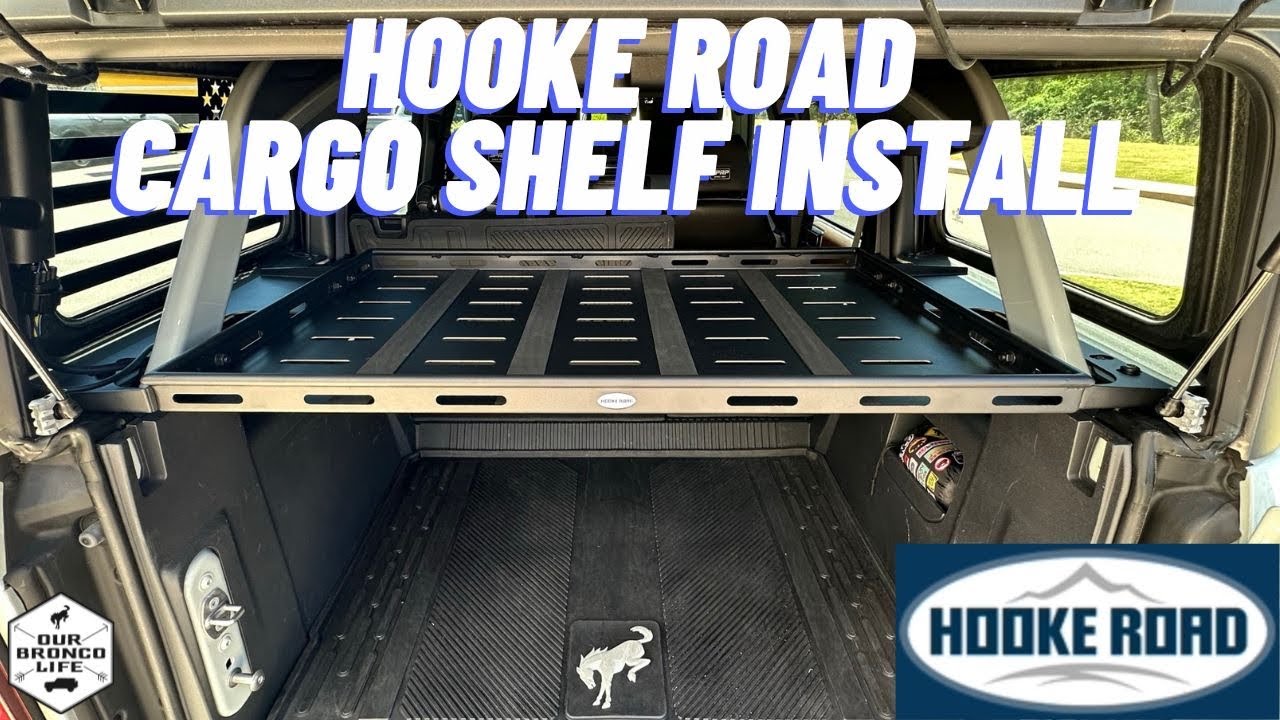 Ford Bronco Cargo Shelf Install by Hooke Road | Our Bronco Life