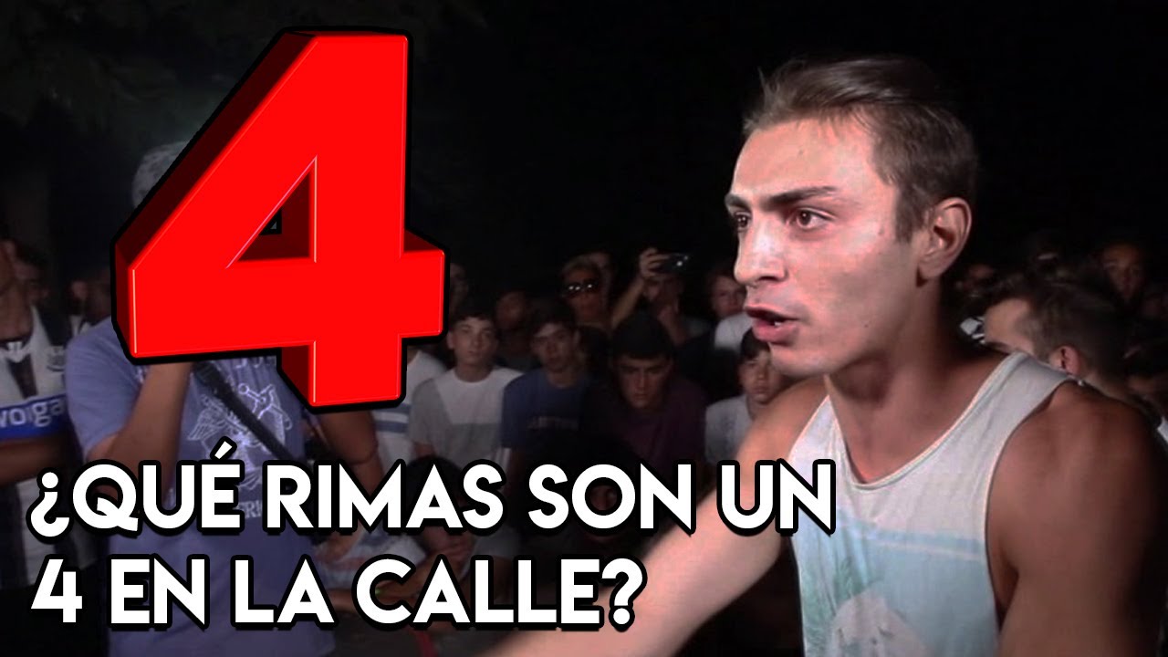 ¿QUÉ RIMAS SON UN 4 EN LA CALLE? | RIMAS QUE SON UN 4 (EN CALLE) EP: 7