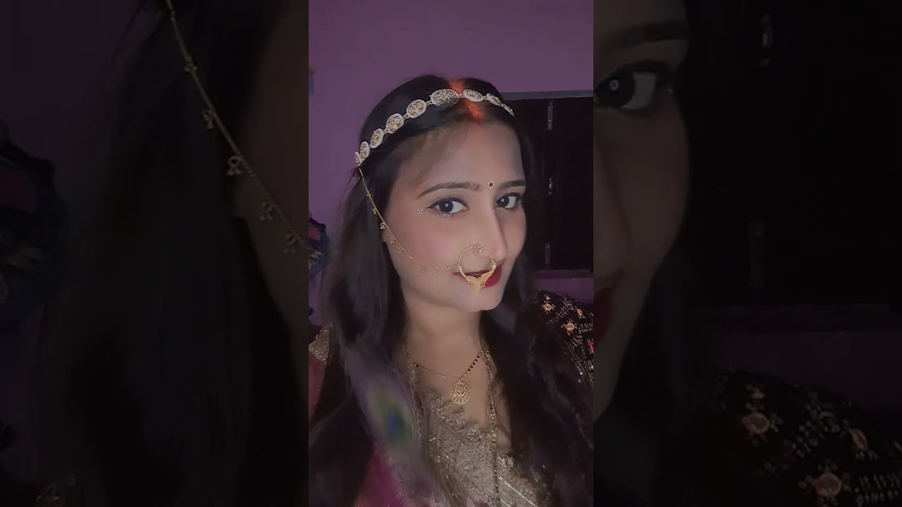 Radha rani makeup look..💫  radha 