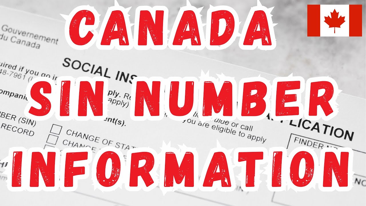 Canadian SIN application process 2025 | social insurance number