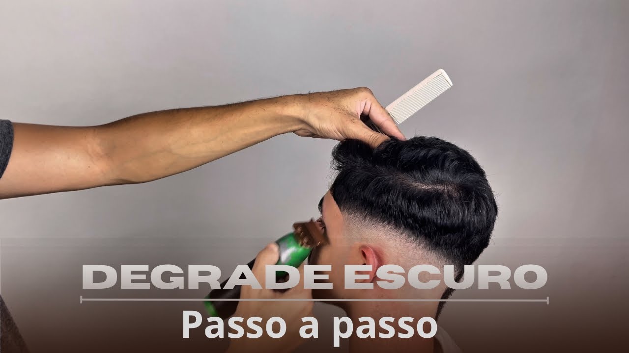 COMO FAZER DEGRADÊ ESCURO | PASSO A PASSO