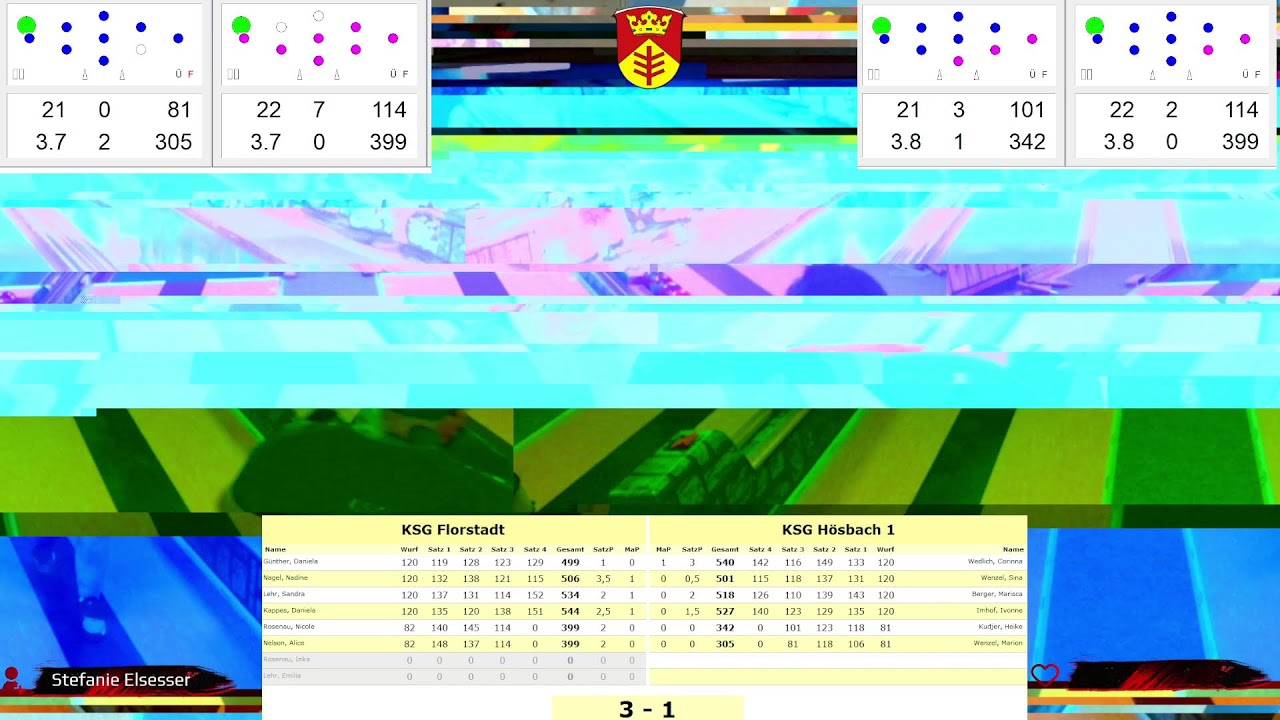 KSG Florstadt Damen 1 gegen KSG Hösbach 1
