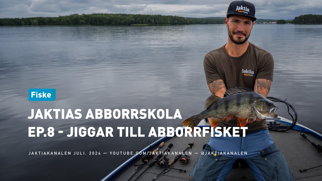 Jaktias abborrskola EP.8 - Jiggar till abborrfisket