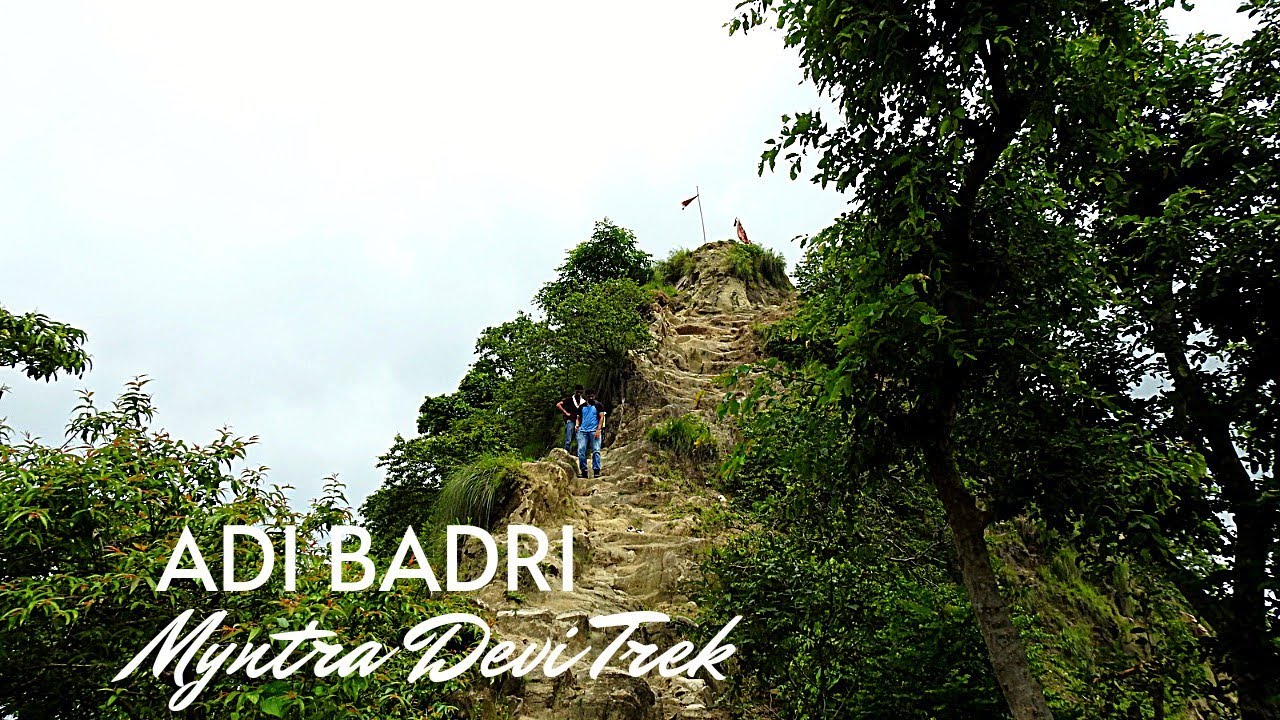 Adi Badri. Mantra Devi trek. Best place in Haryana in Monsoon.