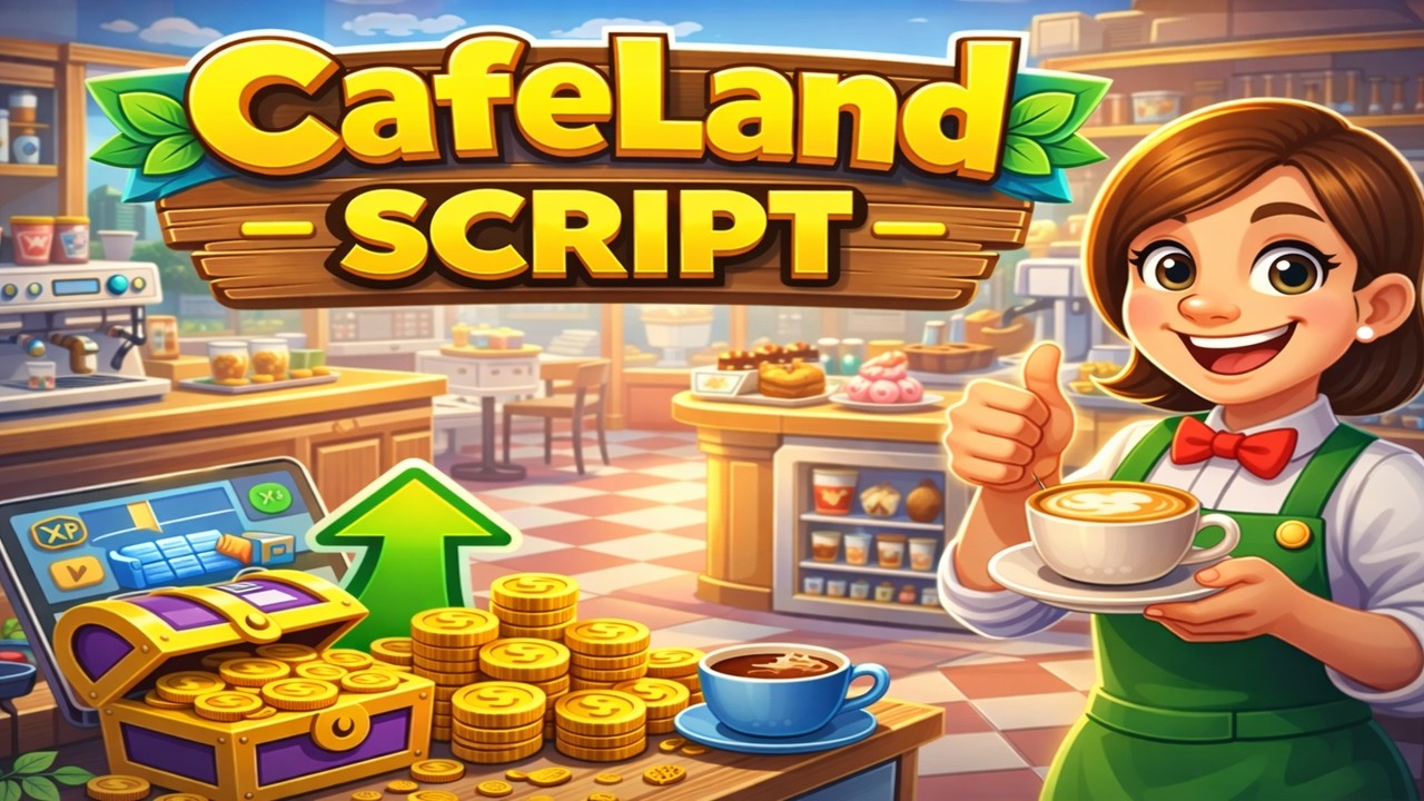 CAFELAND SCRIPT HACK