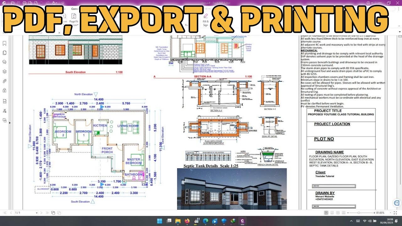 Hidden Roof Design ArchiCAD For Beginners Part 12 How to use The Layout Book in ArchiCAD