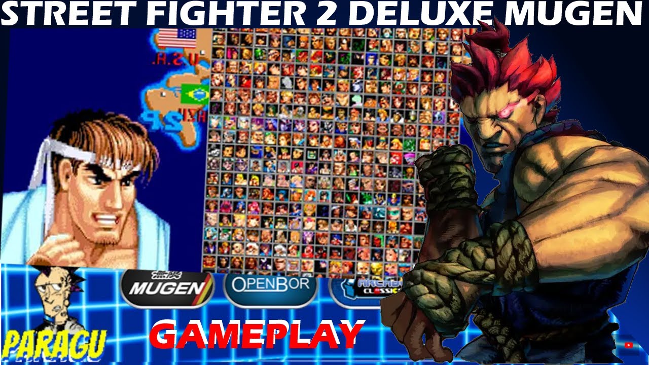 Street Fighter 2 Deluxe Edition Mugen [GAMEPLAY]