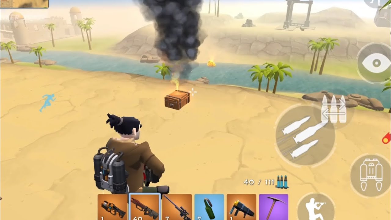 Rocket Royale LEGENDARY LOADOUT FROM AIRDROPS - Android Gameplay #656