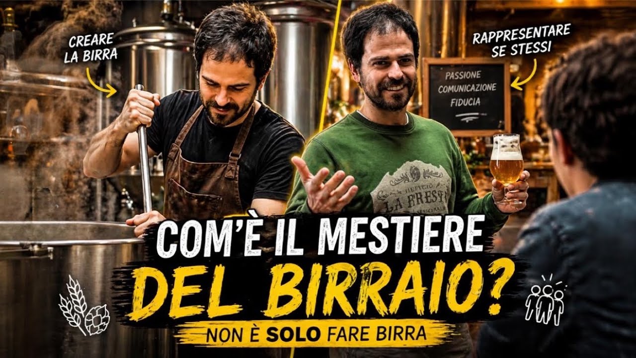 Il MESTIERE del Birraio... Quando produrre BIRRA non è tutto!