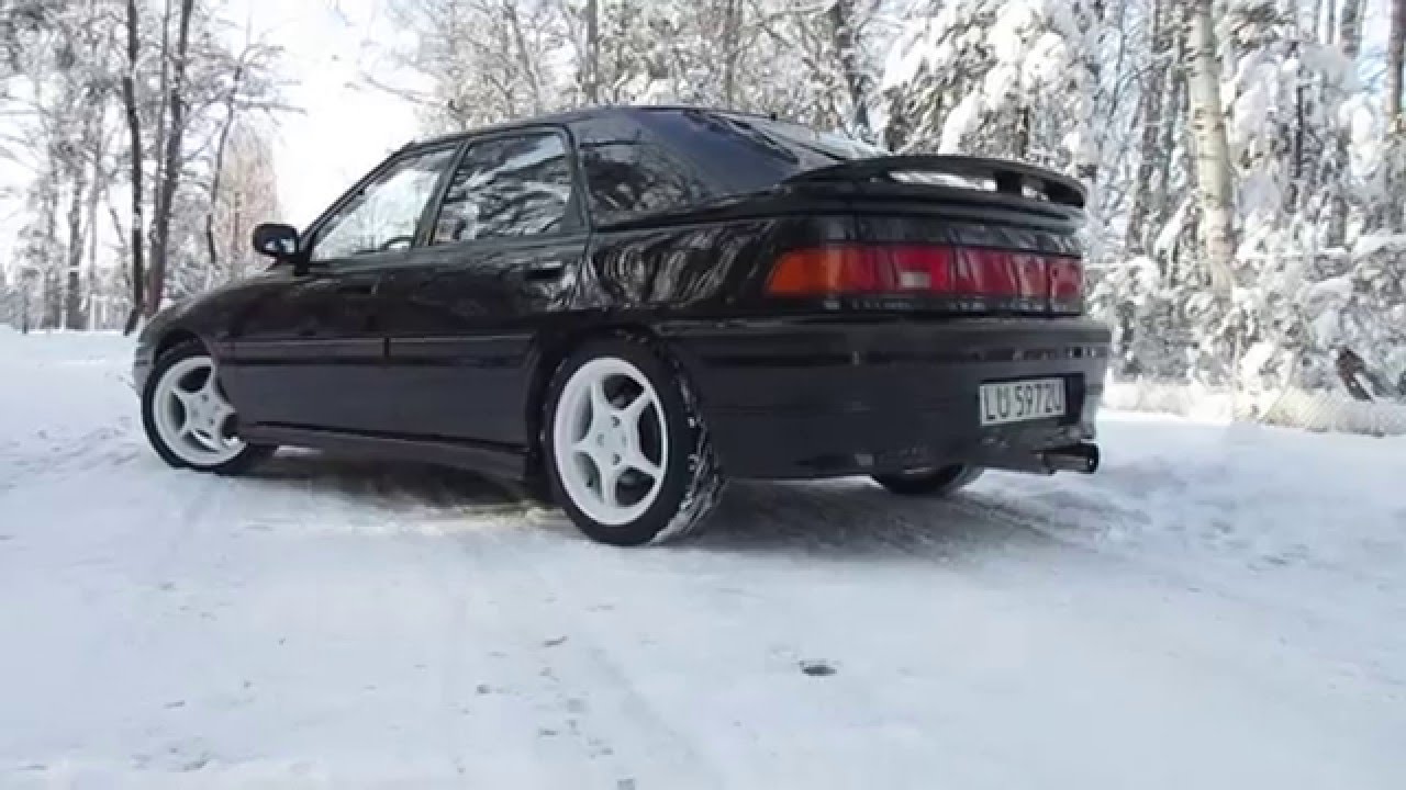 Mazda Astina 323F BG GT exhaust sound