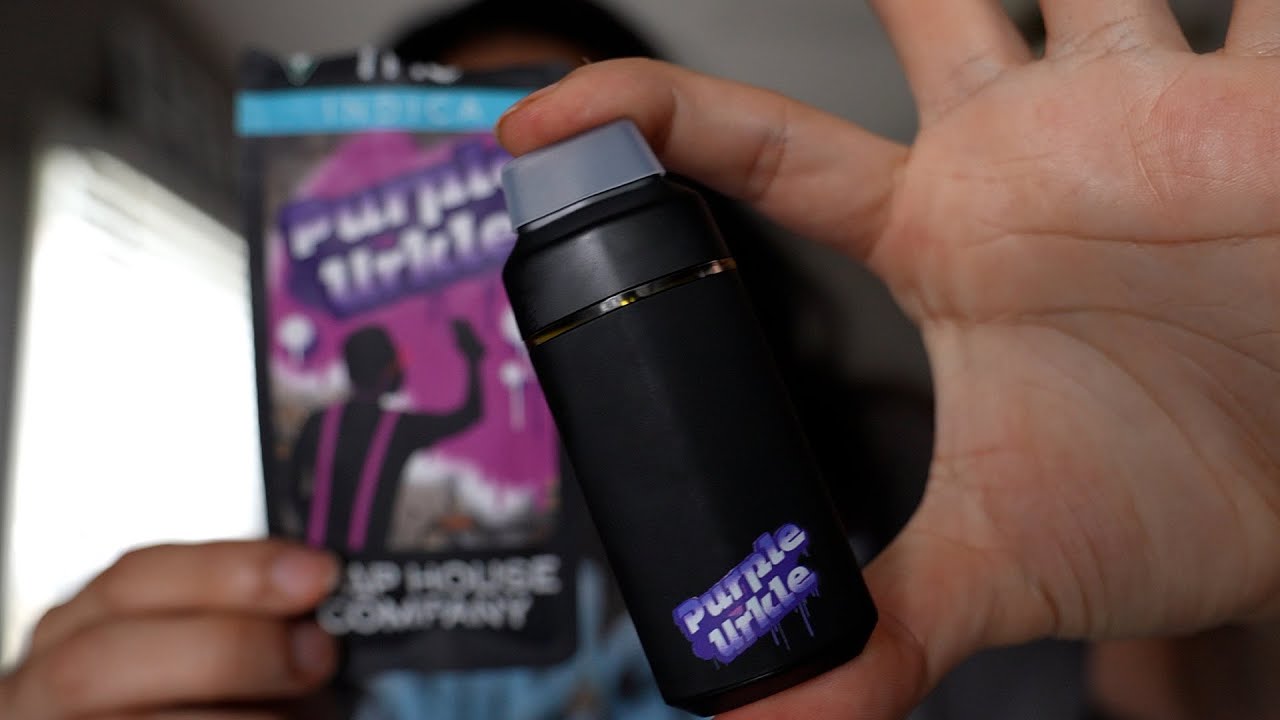 3 GRAM DISPOSABLE THC CART?! (TRAP HOUSE COMPANY: PURPLE URKLE)