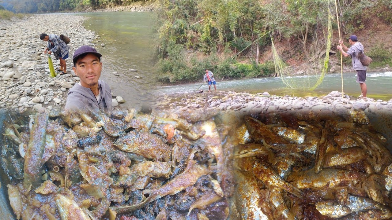 2 night exploring tizü river with friends @ATSASTMVLOG5780 #river #fishing 