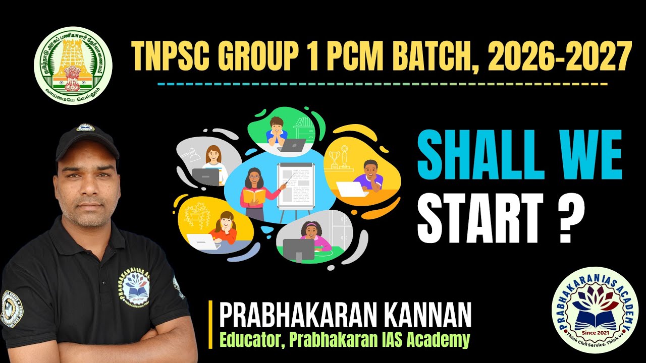 TNPSC Group 1 Foundation Course 2026-2027 | OG Series | Prelims cum Mains Batch | A-Z Full Details