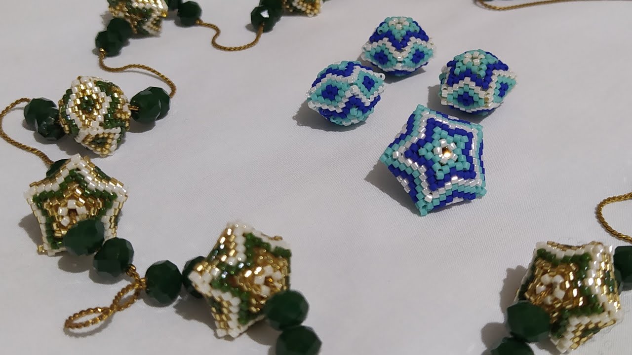 Peyote  Tekniği Top Yapımı -Miyuki Top Yapımı - Ball Making - Star Ball Making