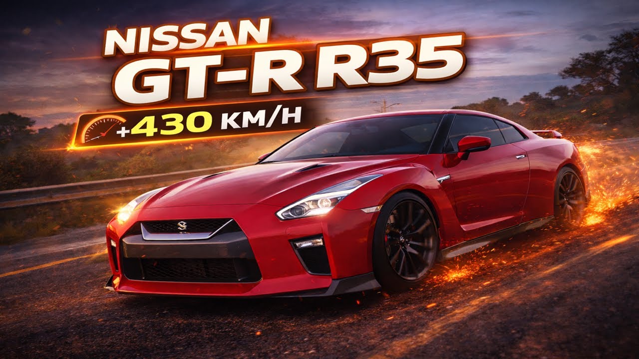 (4K) HP? Nissan GT-R R35 (+430 km/h) - Forza Horizon 5