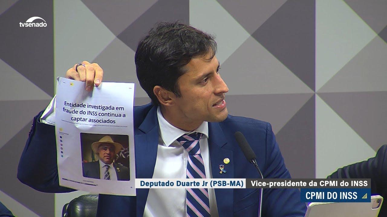 CPMI do INSS: presidente e vice divergem sobre pedido de prisão de depoente
