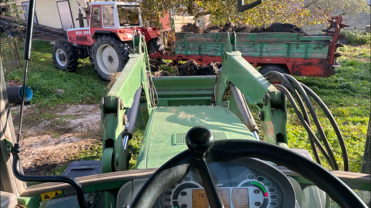Vlog#32 Mist fahren mit Steyr 8120 Turbo und Fendt 310 Vario 💩🚜‼️ #vlogs #fendt #Steyr #Unsin #Mist
