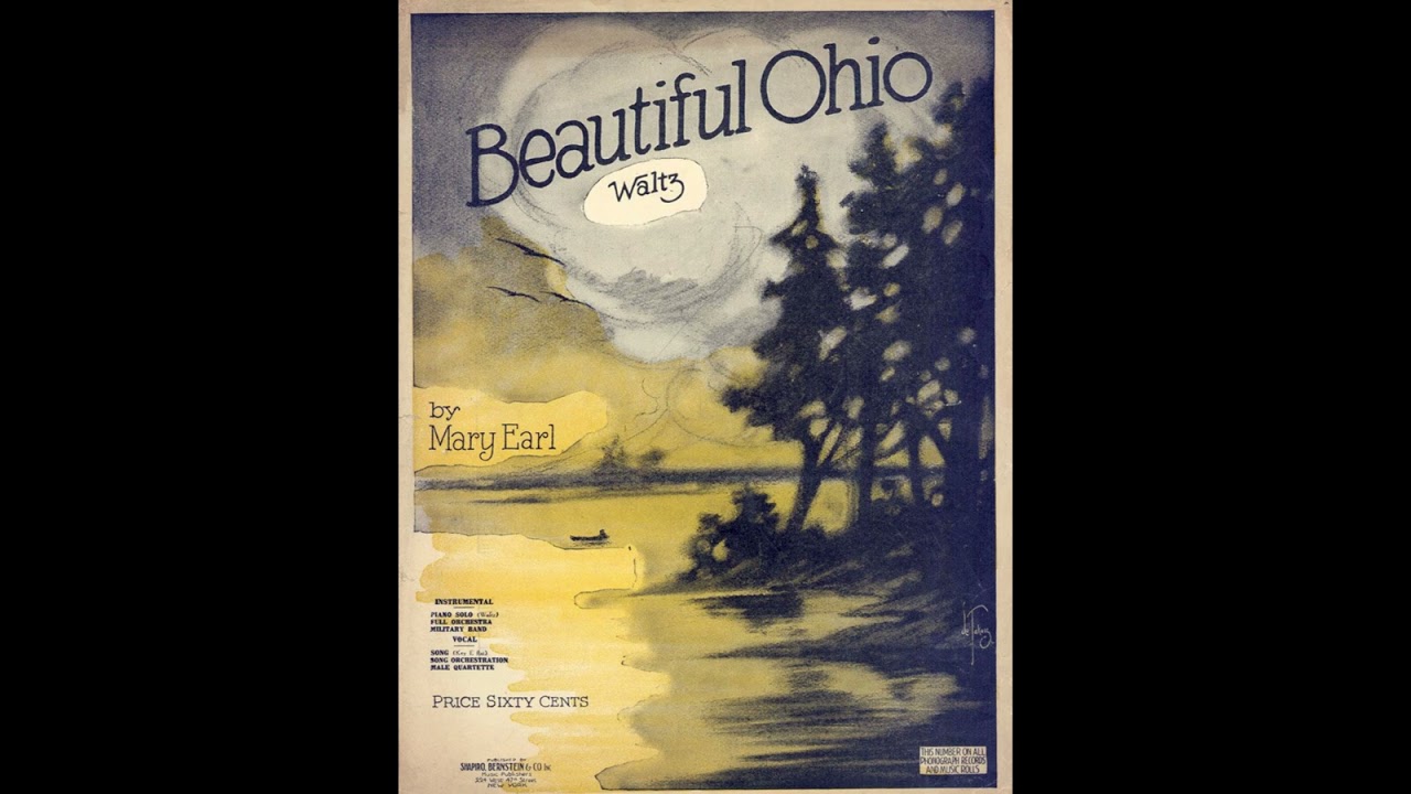 Beautiful Ohio (Mary Earl)  - For Ragtime Orchestra