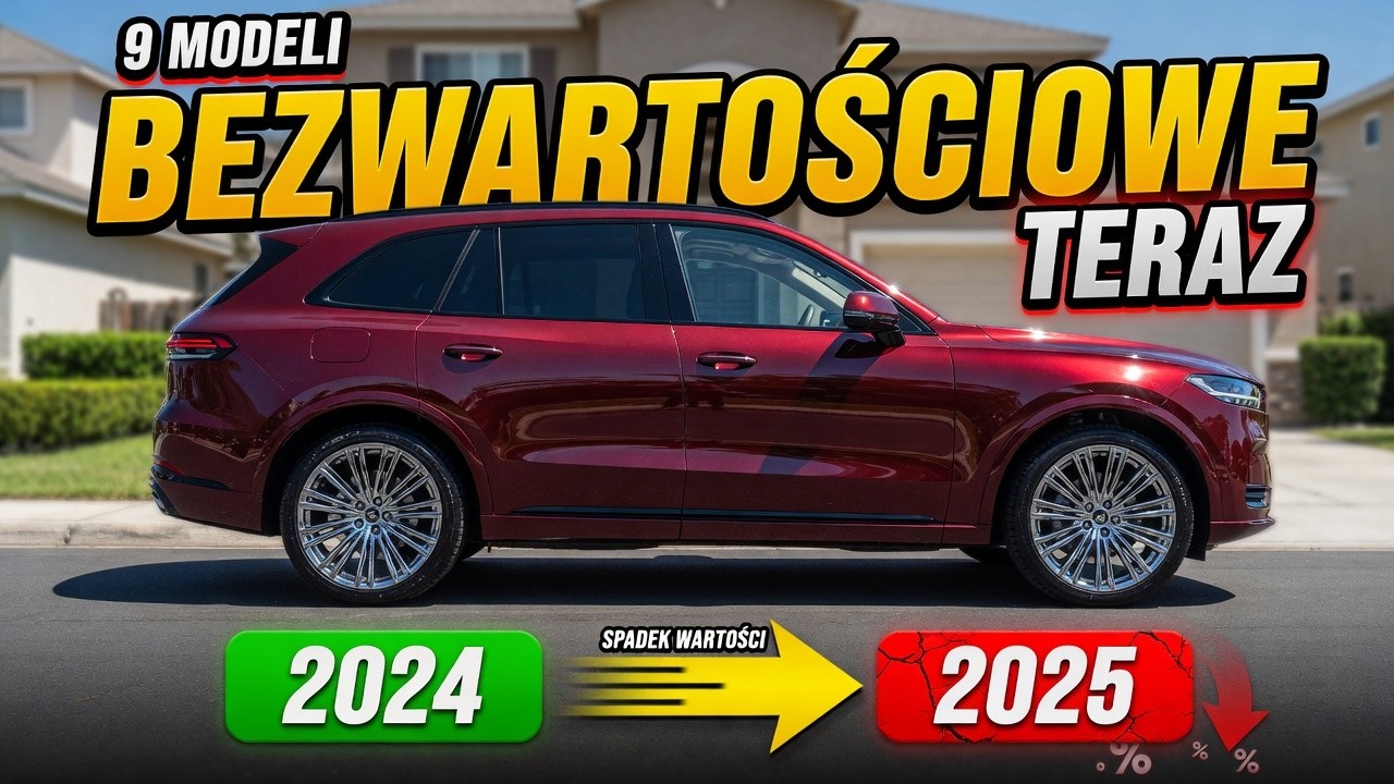 Alert: 9 modeli aut, kt&oacute;re rynek bezlitośnie ukarał w latach 2024&ndash;2025