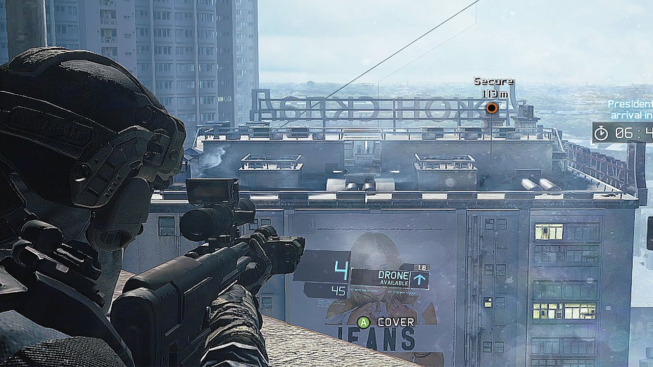 Moscow Sniper Level - Ghost Recon Future Soldier