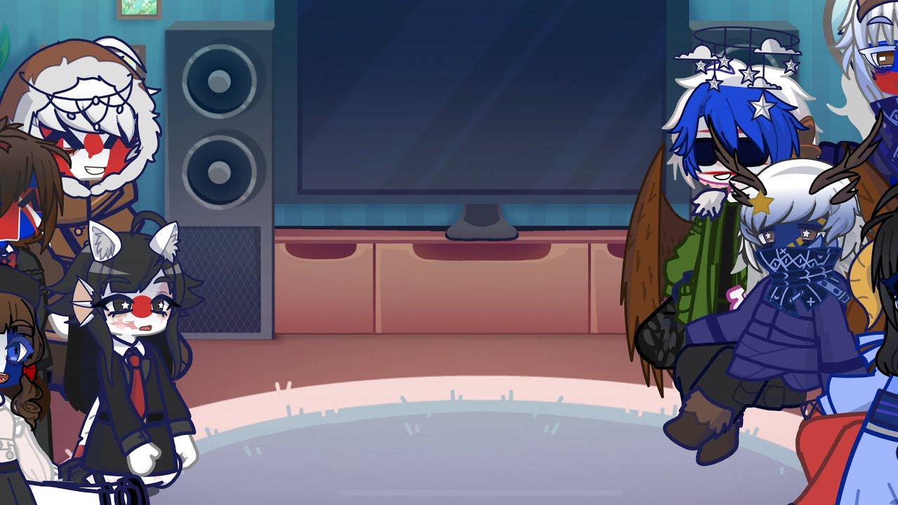 Countryhumans react to states!!( part 2 Alaska)