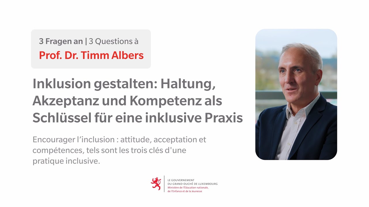 3 Fragen an Timm Albers