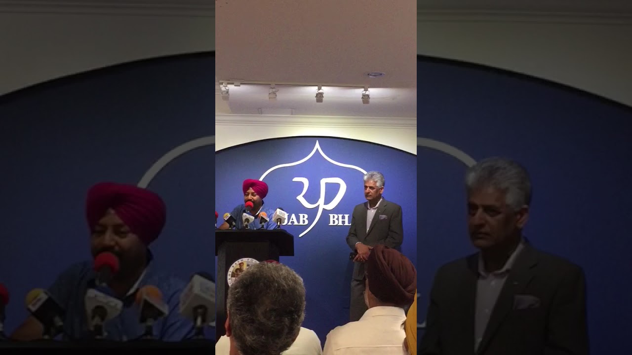 Punjab Bhawan Surrey British Columbia With Sukhi Bath ji.@harvinderoharpuri