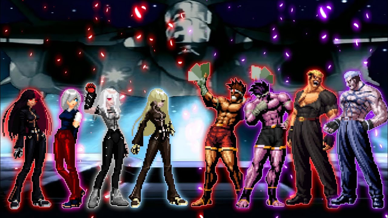 [KOF Mugen] Kula Diamond Team VS. Joe-Yamazaki Team (Request Match)