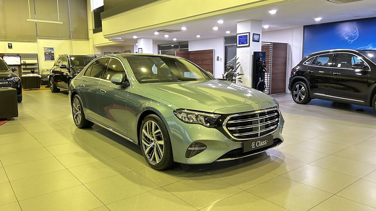 2025 Mercedes Benz E200 Exclusive Line In Verde Silver Quick Review Indonesia