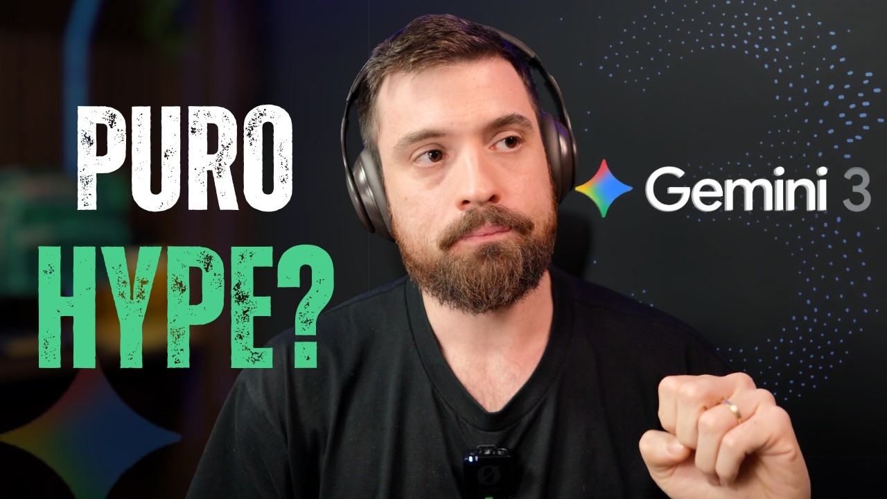 Gemini 3 Pro: o hype é real ou exagero? (TESTEI NA PRÁTICA)