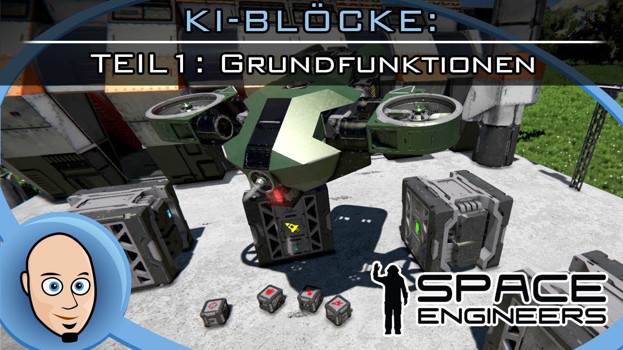 Space Engineers : DIESE Funktionen bieten dir KI-Blöcke - Teil 1 | Tutorial Deutsch | 🚀​🧑‍🚀🛠️​