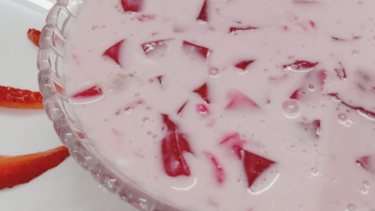 Stawberry Souffle Recipe | How to make Strawberry Souffle | Tasty Yummy Food | 2021