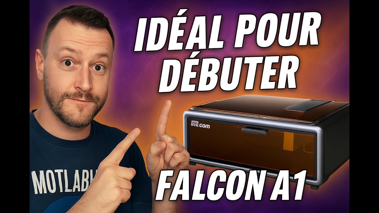 Falcon A1 : Ta PREMIÈRE Graveuse Laser