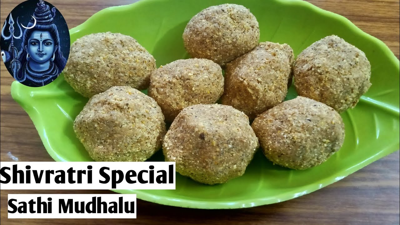 Shivratri Special Sathi Mudhalu||corn laddu recipe-Telugu