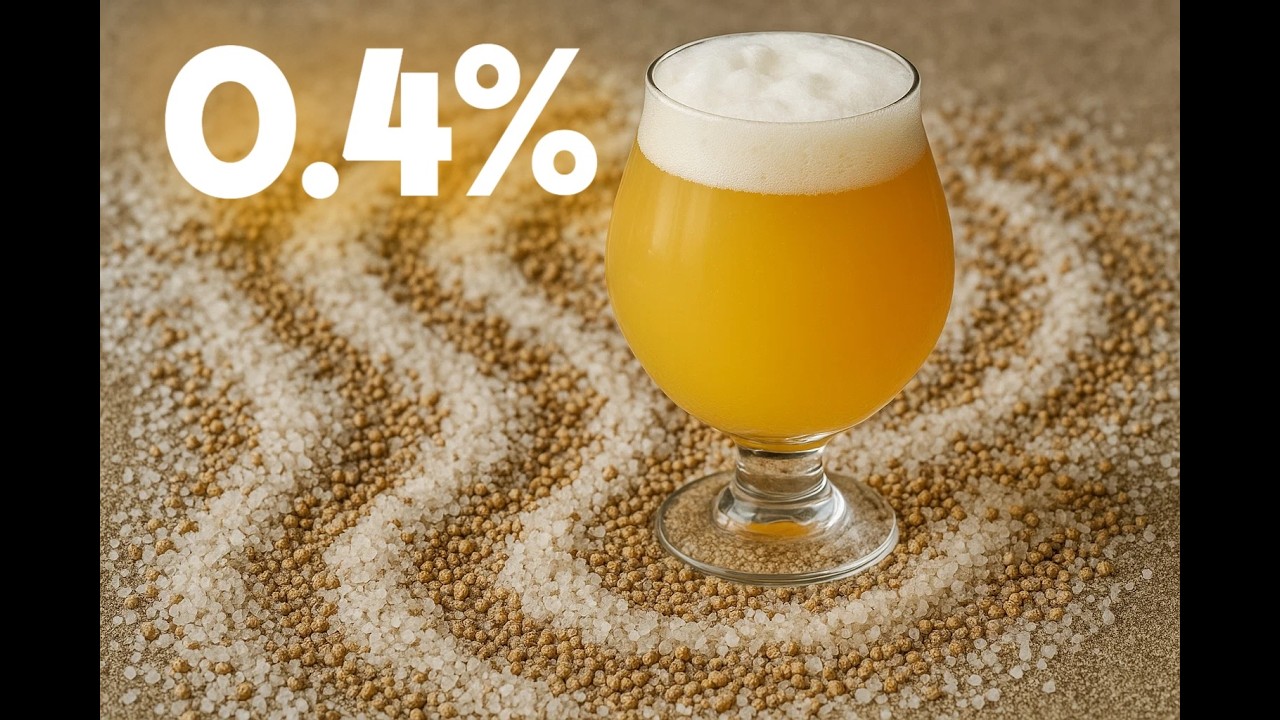 How to Brew a Non-Alcoholic Lemon-Lime Gose 🍋 | Refreshing Summer Home Brew