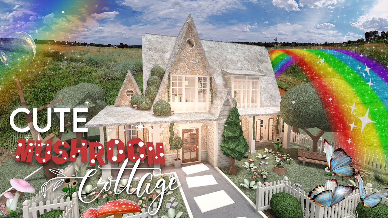Cute Mushroom Cottage | Welcome to Bloxburg