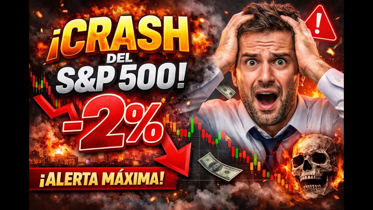 🚨 S&P 500 -2%: &iquest;Empieza algo serio en el mercado?