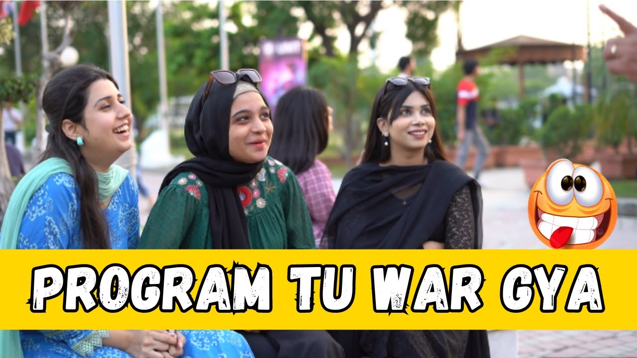 Beard Or clean shave -Girls in jeanz | Program tu war gaya | Zahid Nazir