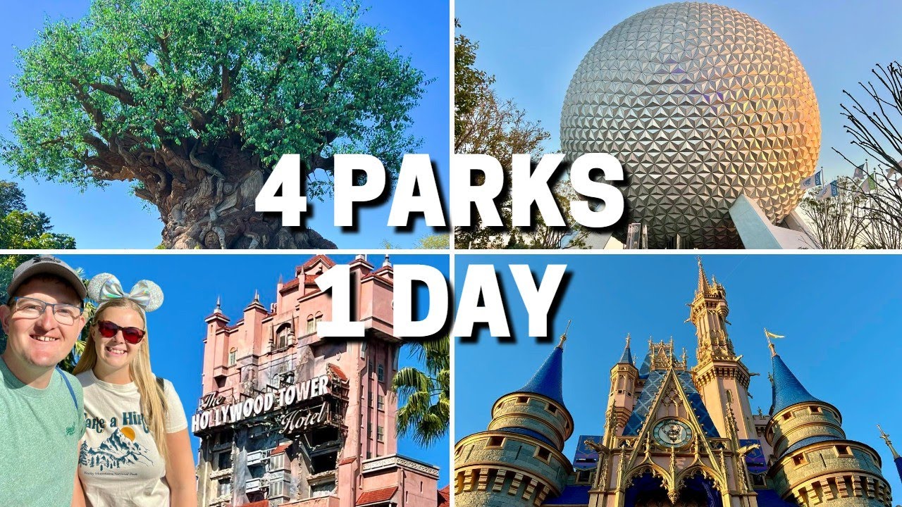 Visiting 4 Theme Parks In 1 Day! Park Hopping At Walt Disney World In 2024