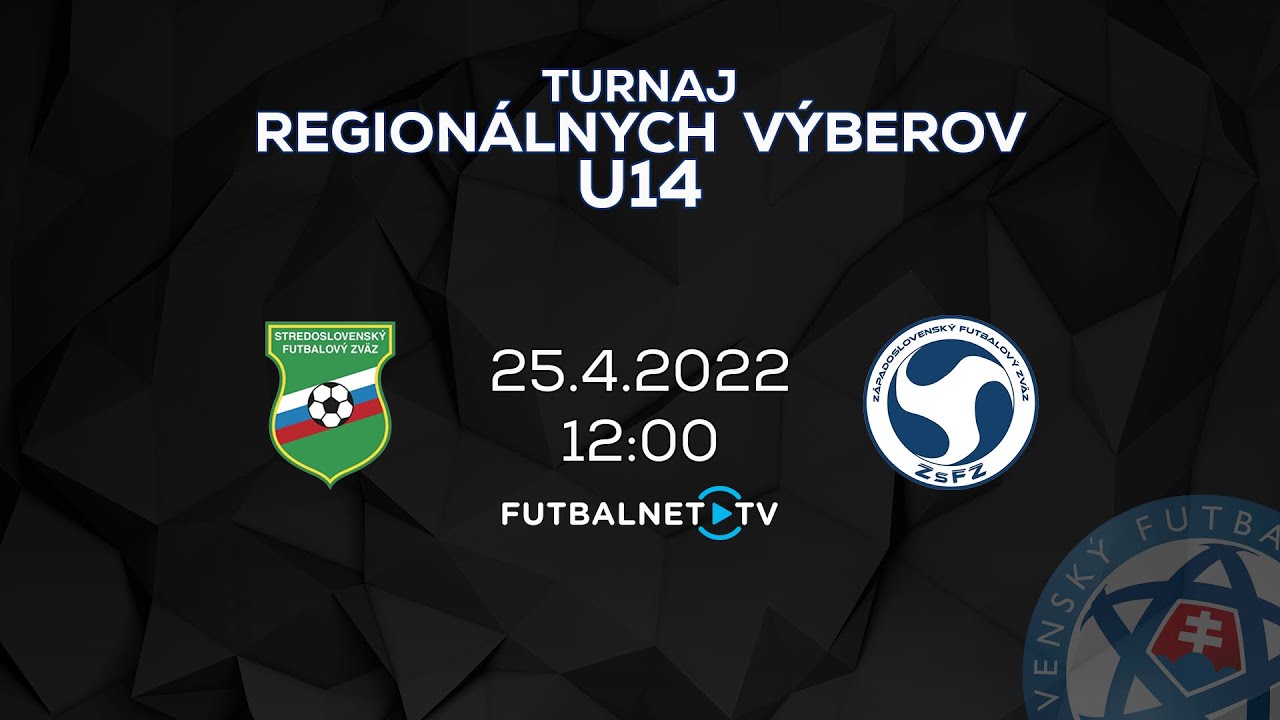 Turnaj Regionálnych Výberov U14 (Apríl 2022): SsFZ - ZsFZ (zostrih)