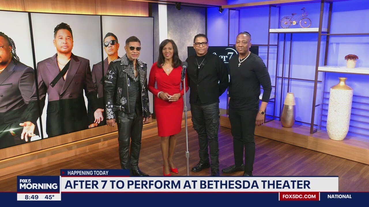 After 7 performs live in studio