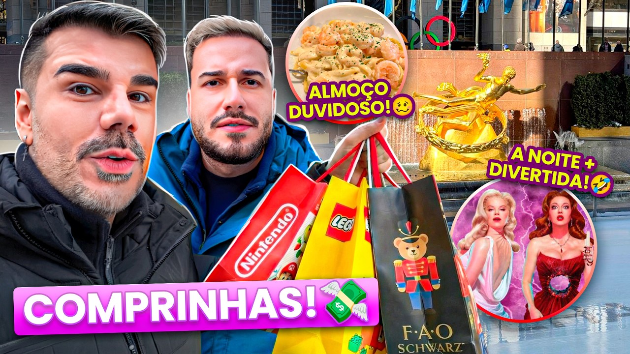 FAZENDO COMPRAS EM NOVA YORK + PASSEIO NO ROCKEFELLER CENTER + MUSICAL NA BROADWAY! – Titi Fabri
