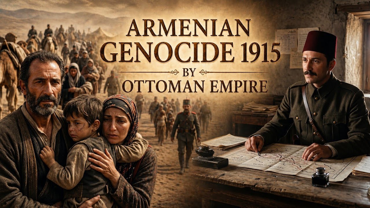 Геноцид армян 1915 года (реконструкция AI)