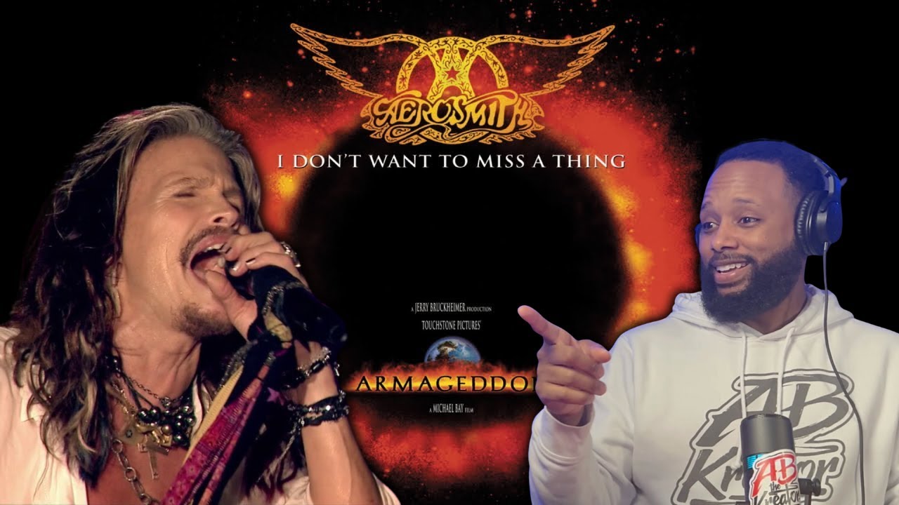FIRST TIME REACTING TO | AEROSMITH - I DON'T WANT TO MISS A THING