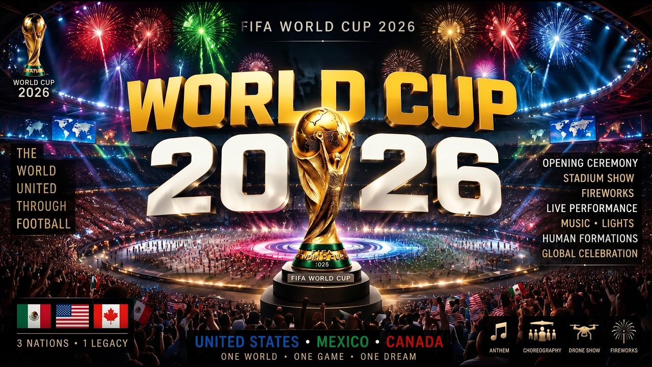 World Cup 2026 Opening Ceremony Anthem 🏆 | The Most Spectacular Opening Ceremony Ever! 🔥