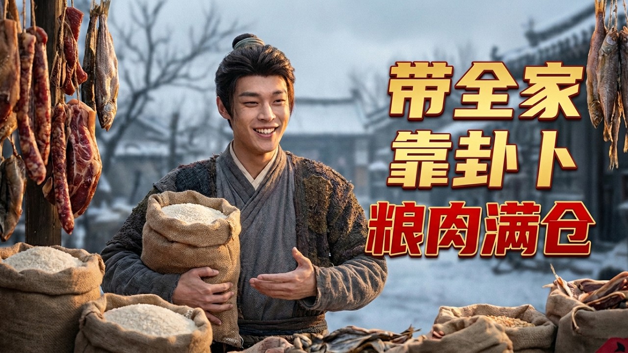 🔥新劇《饥寒荒年，带全家靠卦卜粮肉满仓》穿越成废柴二儿子👦系统附体后每日卜卦🪐今日麋鹿明日野鸡🐦‍⬛荒年反成粮肉满仓首富💸#新劇 #甜寵 #大陸劇 #短劇 #戀愛 #甜寵 #古装