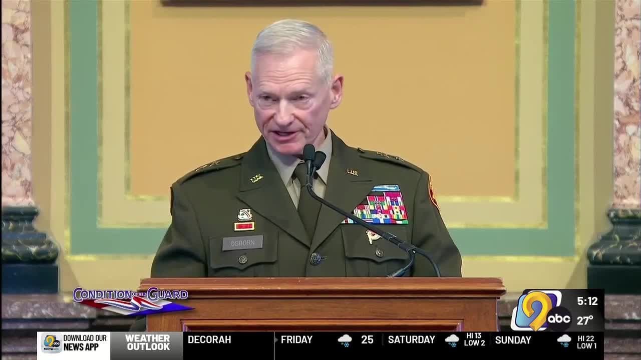 Condition of the Guard address honors fallen Iowa soldiers killed in Syria