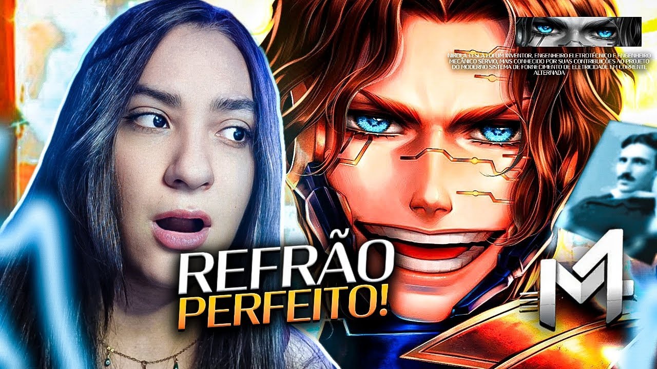 (CHOCADAAAA!!) Nikola Tesla (Shumatsu no Valkyrie) - Luz Da Esperança | M4rkim - REACT